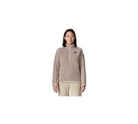 Felpa in pile patagonia better sweater con zip a 1 4 rosa da donna