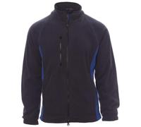 FELPA IN PILE UOMO zip intera trekking da lavoro sport Payper Aspen+ bicolore