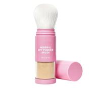 Felpa in polvere Sunscreen, Lightweight Face Protector, 2,5 x 1,0 pollici Makeup Jar with Soft Applicator, Waterproof Scalp Shield, Mineral Dust with Matte Finish, Beauty Accessory for Women Mom