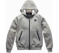 Felpa In Tessuto Blauer Easy Man Open Hoody Luna Melange Grigio L