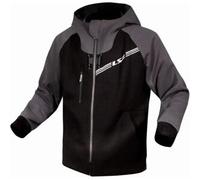 Felpa In Tessuto Ls2 Throttle Nero Grigio Scuro 4XL