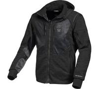 Macna Giacca da moto Breeze felpa con cappuccio e zip Nero Taglia S Uomo