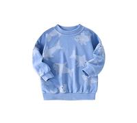 Felpa Invernale da Bambino a Maniche Lunghe Adolescenti Bambini Multicolori con Cappuccio Semplice Cartoon Stampa Comfort E Stile Perfetta Ragazza 3-14 Anni