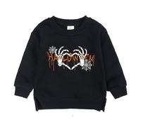 Felpa Invernale da Bambino a Maniche Lunghe Parte Superiore Carina Cappotto con Cappuccio Sportiva Stampa Senza in Primavera E Autunno Maglione per Bambini 7-14 Anni