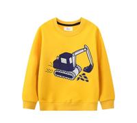 Felpa Invernale da Bambino,Felpa a Maniche Lunghe Felpe Maglione Ragazzo Elegante Leggero Sweatshirt Girocollo con vestibilità Calda per Sportswear Bambini 7-14 Anni