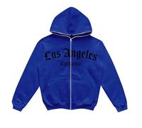 Felpa invernale da uomo con cappuccio da uomo a maniche lunghe con cappuccio per primavera e autunno, felpa con cappuccio da uomo a maniche lunghe con nome della città, casual, unico, per esterni, Blu