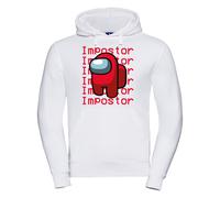 Felpa invernale IMPOSTOR - impostore gioco Among Us videogame bambino ragazzo