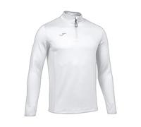 Felpa Joma Running Night Half Zip bianco - L