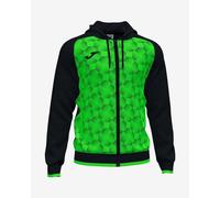 Felpa Joma Supernova III nero verde - M