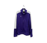 FELPA JORDAN tg M maglione full zip zip zip viola tasche felpa sportiva nuova