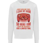 Felpa Jumper Antisocial Gamer Lascia La Mia Stanza Per Bambini