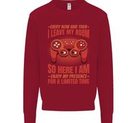 Felpa Jumper Antisocial Gamer Lascia La Mia Stanza Per Bambini