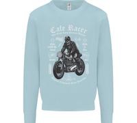 Felpa Jumper Biker Uomo Cafe Racer Moto