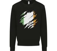 Felpa Jumper Con Bandiera Dell'Irlanda Per Bambini Di St. Patrick's Day