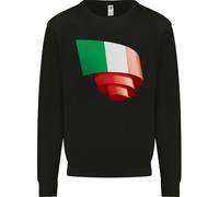 Felpa Jumper Con Bandiera Italiana Per Il Giorno Degli Italiani Uomo