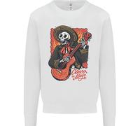 Felpa Jumper Con Teschio Di Mariachi Per Bambini Cinco De Mayo