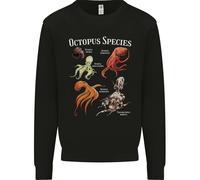 Felpa Jumper Da Immersione In Oceano Per Uomo Octopus Species