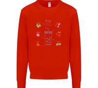 Felpa Jumper Detox Juice Rimedi Per La Sbornia Per Bambini Sani