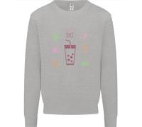 Felpa Jumper Detox Juice Rimedi Per La Sbornia Per Bambini Sani