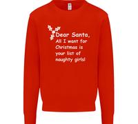 Felpa Jumper Divertente Di Natale Per Ragazze Cattive Di Uomo