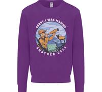 Felpa Jumper Divertente Per Bambini Cacciatore Che Fa Un Altro Richiamo