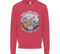 Felpa Jumper Divertente Per Bambini Cacciatore Che Fa Un Altro Richiamo