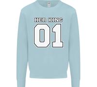 Felpa Jumper Divertente Per Il Compleanno Di Matrimonio Del Suo Re Per Bambini