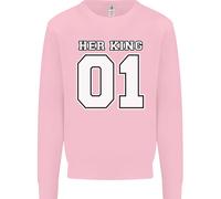 Felpa Jumper Divertente Per Il Compleanno Di Matrimonio Del Suo Re Per Bambini