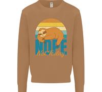Felpa Jumper Divertente Pigro Uomo Sloth Nope Not Today