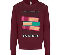 Felpa Jumper Divertente Uomo Re-Entrare Nella Società