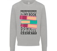 Felpa Jumper Divertente Uomo Re-Entrare Nella Società