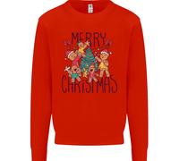 Felpa Jumper Gingerbread Man Buon Natale Bambini