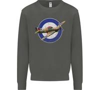 Felpa Jumper Hawker Hurricane Con Insegna RAF Per Bambini