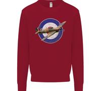 Felpa Jumper Hawker Hurricane Con Insegna RAF Per Bambini