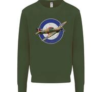 Felpa Jumper Hawker Hurricane Con Insegna RAF Per Bambini