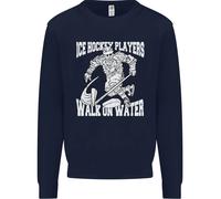 Felpa Jumper Ice Hockey Players Walk On Water Uomo