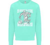 Felpa Jumper Ice Hockey Players Walk On Water Uomo