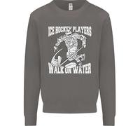 Felpa Jumper Ice Hockey Players Walk On Water Uomo