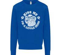Felpa Jumper Kiss Me Sono Un Po' Irlandese Uomo Per Il Giorno Di San Patrizio