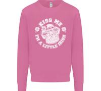 Felpa Jumper Kiss Me Sono Un Po' Irlandese Uomo Per Il Giorno Di San Patrizio