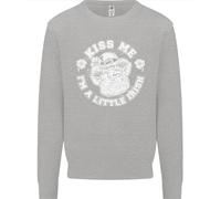 Felpa Jumper Kiss Me Sono Un Po' Irlandese Uomo Per Il Giorno Di San Patrizio