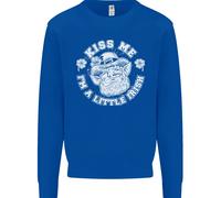 Felpa Jumper Kiss Me Sono Un Po' Irlandese Uomo Per Il Giorno Di San Patrizio