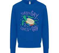 Felpa Jumper LGBT Tartaruga Amata Da Dio Gay Pride Uomo