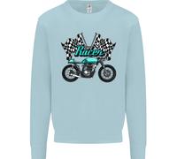 Felpa Jumper Moto Biker Cafe Racer Uomo
