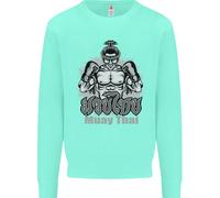 Felpa Jumper Muay Thai Boxing MMA Arti Marziali Kick Bambini