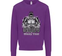 Felpa Jumper Muay Thai Boxing MMA Arti Marziali Kick Bambini