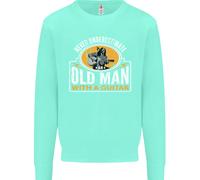 Felpa Jumper Never Underestimate An Old Man Uomo