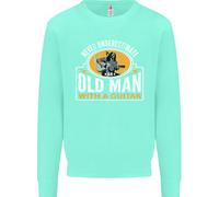 Felpa Jumper Never Underestimate An Old Man Uomo