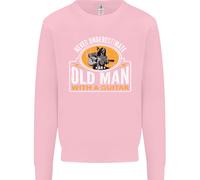 Felpa Jumper Never Underestimate An Old Man Uomo