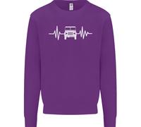 Felpa Jumper Per Bambini 4X4 Heart Beat Pulse Off Road